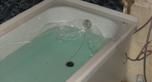 Установкой акрилового вкладыша | Верхняя Салда